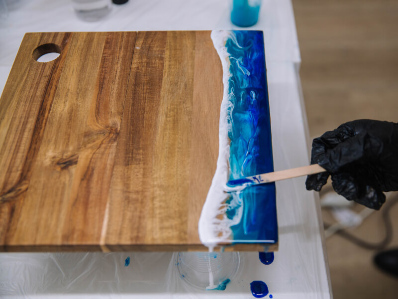 Resin art 